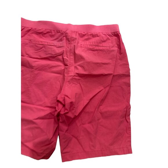 CHICOS Womens Coral Red Bermuda Shorts Size 1.5/M/10 - Picture 5 of 7